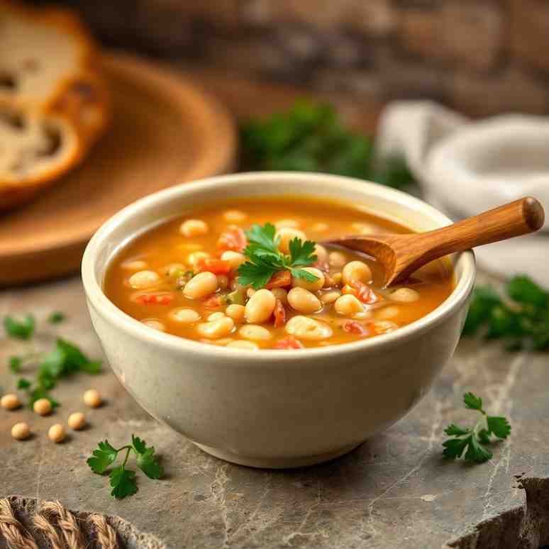 Cozy Tuscan White Bean Soup - Easy Weeknight Recipe
